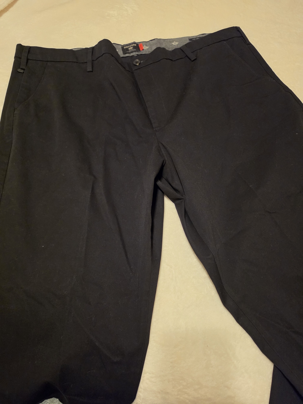 Dockers Black Men's Chinos - Straight Cut